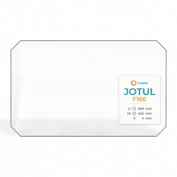 Jotul F166 Glass - Rectangular glass panel for wood burning stove