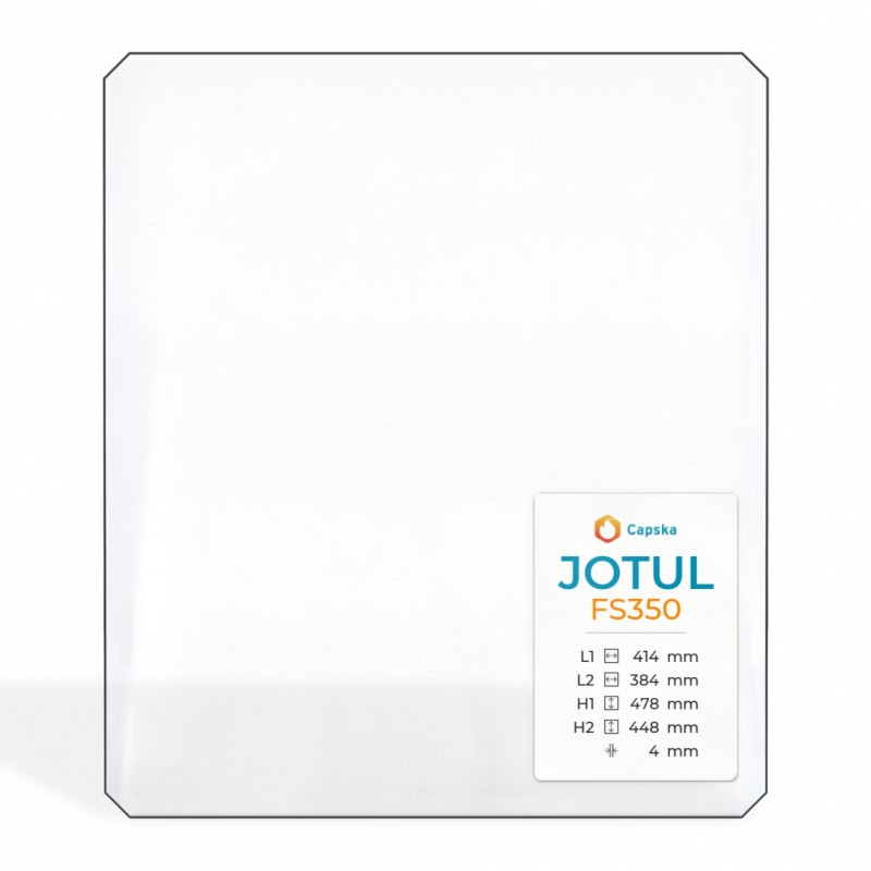 Jotul FS350 Glass Panel for Wood Burning Stove