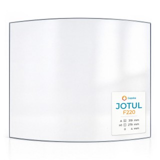 Vitre Jotul F220 - Verre Courbe pour poêle à bois