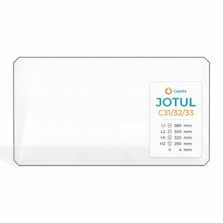 Jotul C31/32/33 Glass Panel for Fireplace Insert