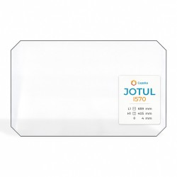 Vitre Jotul I570 - Verre rectangle pour insert