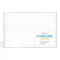 Vitre Contura VIVALDI - Verre Rectangle pour poêle à bois