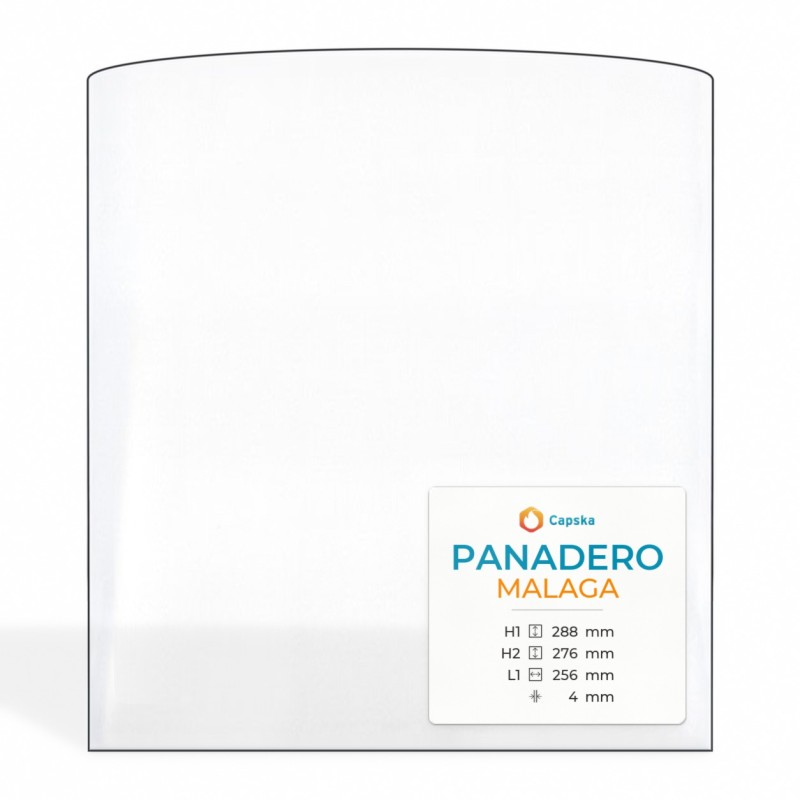 Panadero MALAGA Glas - Kaminglas für Kaminofen