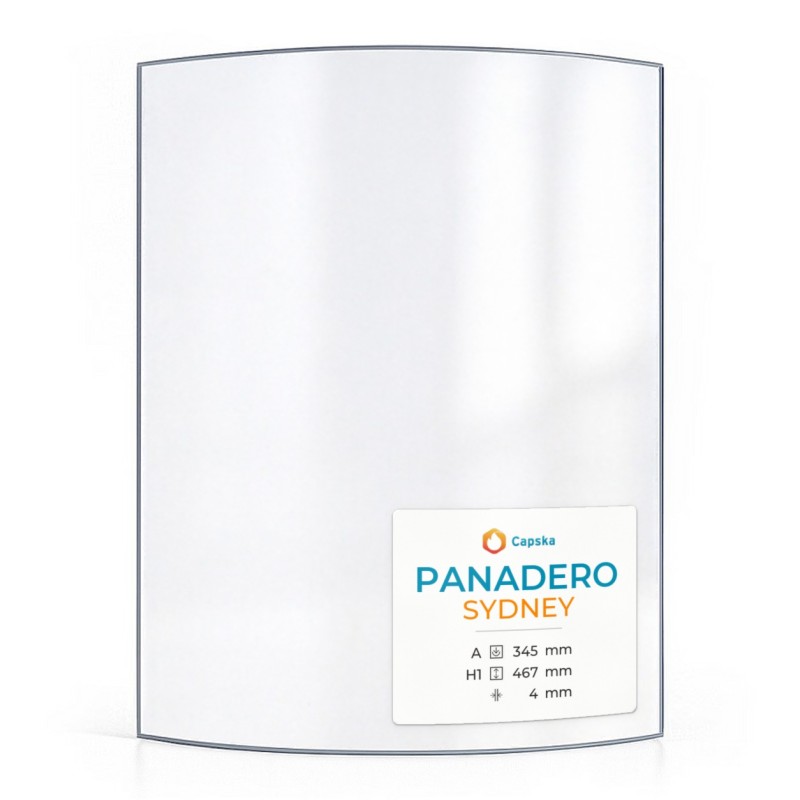 Vitre Panadero SYDNEY New - Verre Courbe pour poêle à bois