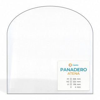 Panadero ATENA Glass Panel - Wood Burning Stove Accessory