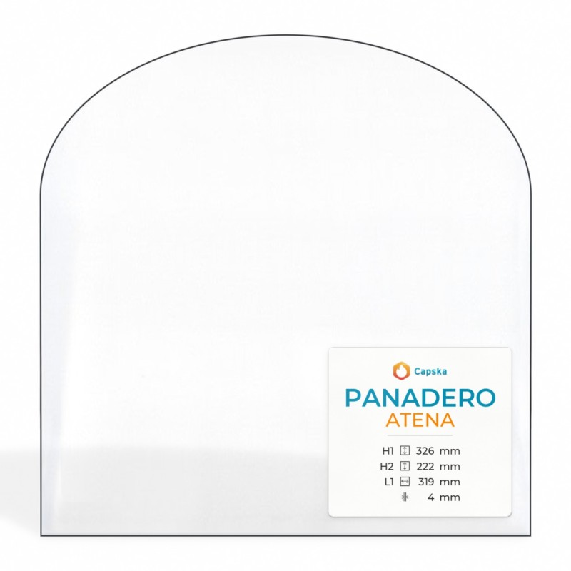 Panadero ATENA Glass Panel - Wood Burning Stove Accessory