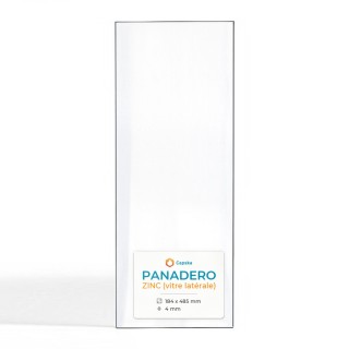 Vitre Panadero ZINC - Verre Rectangle Latéral pour poêle à bois