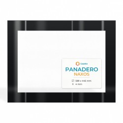 Vetro Panadero NAXOS - Vetro Rettangolo Serigrafato per stufa a legna