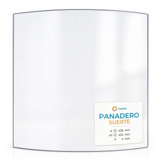 Verre courbé Panadero SUERTE pour poêle à bois