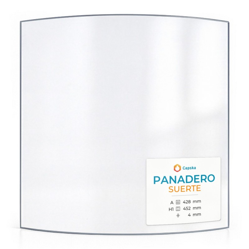 Vitre Panadero SUERTE - Verre Courbe pour poêle à bois