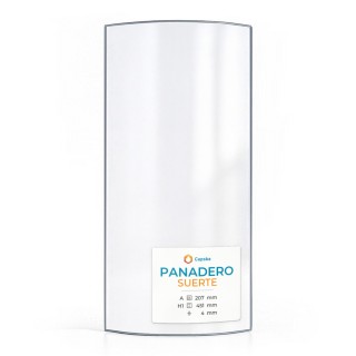 Panadero SUERTE Glass - Curved Side panel for Wood Burning Stove