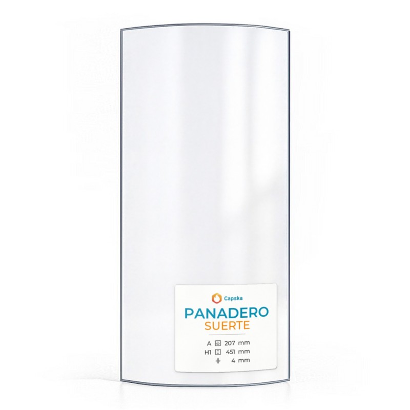 Vitre Panadero SUERTE - Verre Courbe Latéral pour poêle à bois