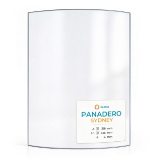 Vetro Panadero SYDNEY - Vetro Curvo per Stufa a Legna