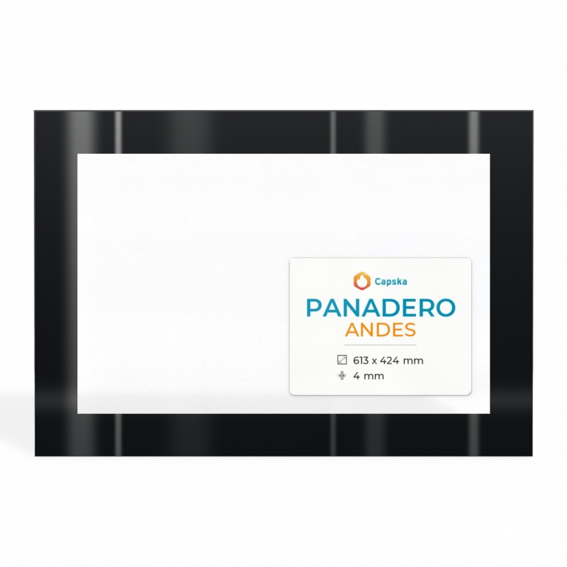 Panadero ANDES Glass - Rectangular Screen-printed Panel