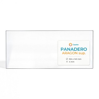 Panadero ARAGON SUP. Glass Panel - Rectangular Stove Accessory