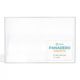 Panadero DAKOTA Glas für Kaminofen - Rechteckiges Kaminglas