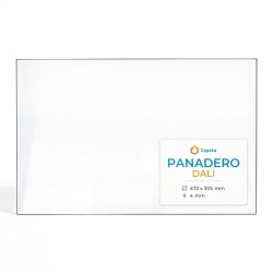 Panadero DALI Glass - Rectangular glass panel for wood burning stove
