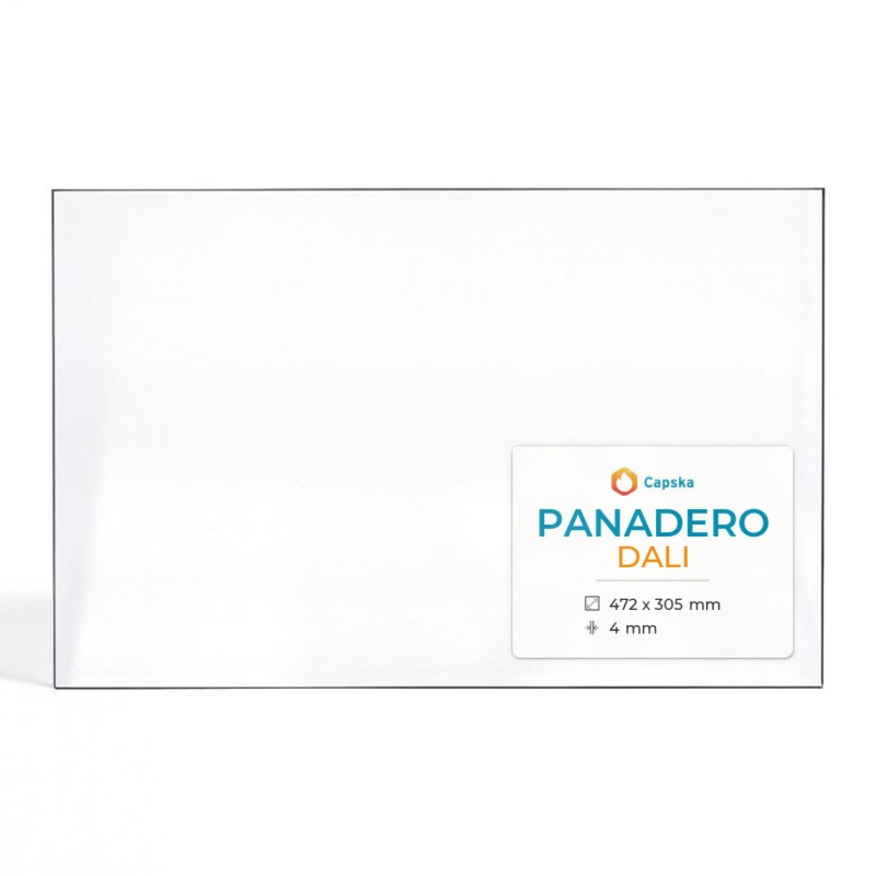 Vitre Panadero DALI - Verre Rectangle pour poêle à bois