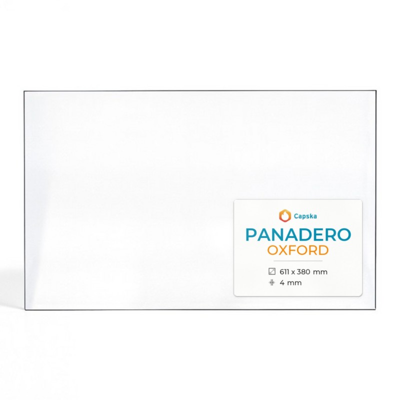 Vitre Panadero OXFORD - Verre Rectangle pour poêle à bois