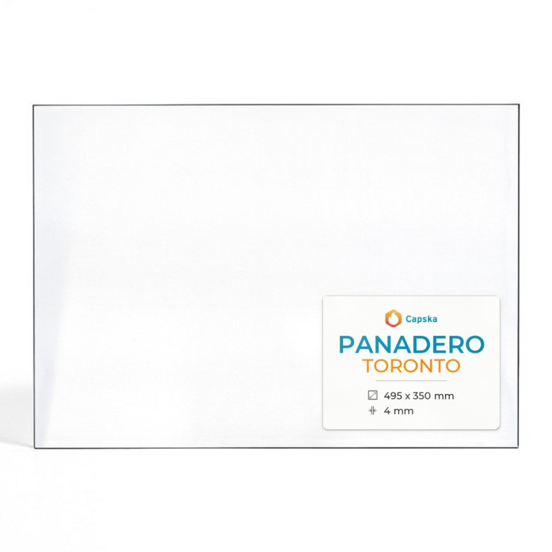 Panadero TORONTO Glass - Rectangular Panel for Wood Burning Stove