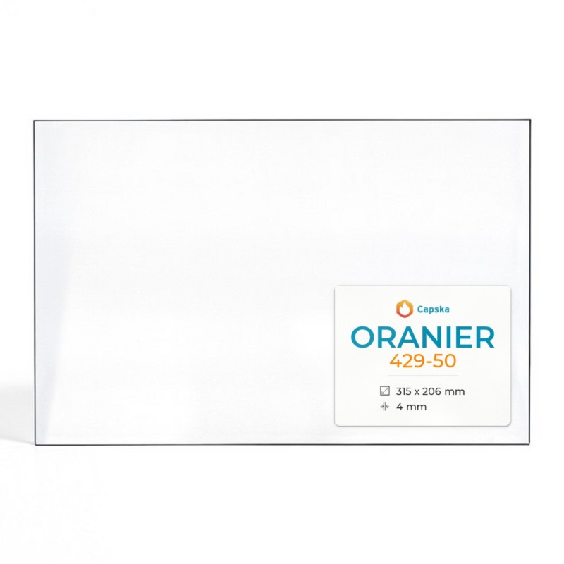 Oranier 429-50 Glass Panel for Wood Burning Stove - Premium Quality