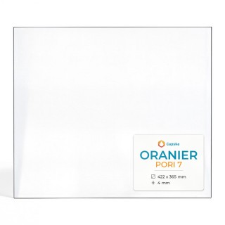 Vitre Oranier PORI 7 - Verre Rectangle pour poêle à bois