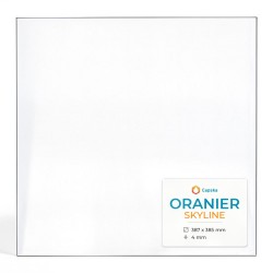 Oranier SKYLINE Glass - Rectangular glass panel for wood burning stove