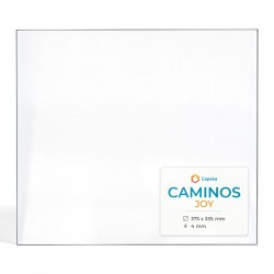 Caminos JOY Glas - Rechteck Kaminglas für Kaminofen