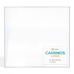 Vitre Caminos LIPARI - Verre Rectangle pour poêle à bois