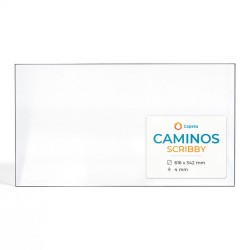 Caminos SCRIBBY Glass - Rectangular glass panel for wood burning stove