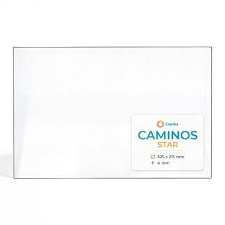 Vetro Caminos STAR - Vetro Rettangolo per stufa a legna
