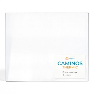 Vitre Caminos THERMIC - Verre Rectangle pour poêle à bois