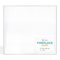 Vitre Fireplace ADRIA - Verre Rectangle pour poêle à bois