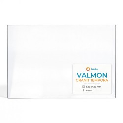 Vitre Valmon GRANIT TEMPORA - Verre Rectangle pour insert