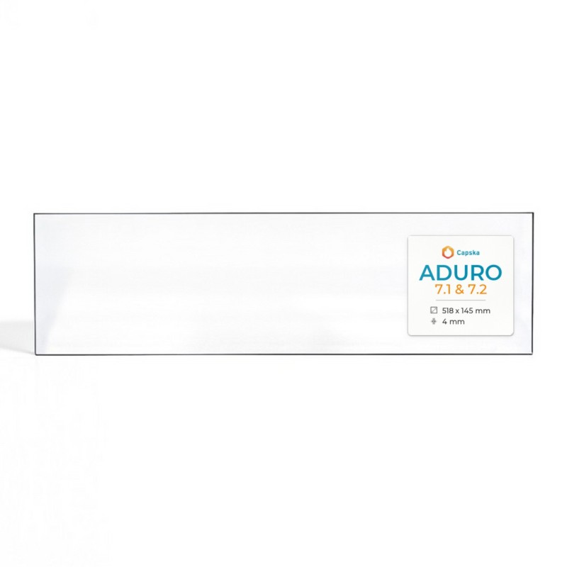 Vetro Aduro 7.1 & 7.2 - Vetro Rettangolo Laterale per stufa a legna