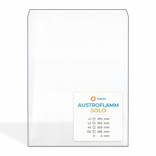 Austroflamm SOLO Glass Panel for Wood Burning Stove