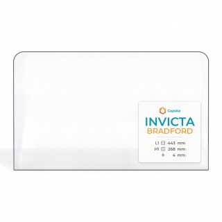 Invicta BRADFORD Glass - High-Quality Glass Panel for Wood Burning Stove