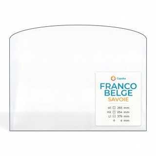 Franco Belge SAVOIE Glass Panel - Wood Burning Stove Replacement