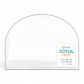 Jotul F8 TD Glass Panel for Wood Burning Stove