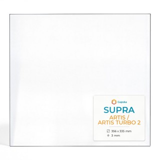 Supra ARTIS / ARTIS TURBO 2 Glas - Rechteck Kaminglas für Kaminofen