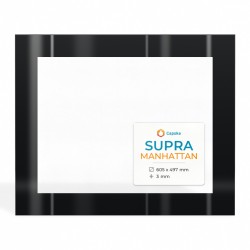 Vetro Supra MANHATTAN - Vetro Rettangolo Serigrafato per stufa a legna