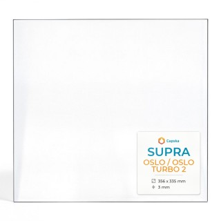 Vitre Supra OSLO / OSLO TURBO 2 - Verre Rectangle pour poêle à bois