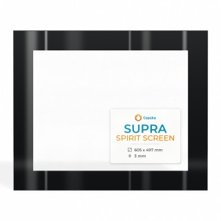 Supra SPIRIT SCREEN Glas - Rechteck Siebdruck Kaminglas für Kaminofen