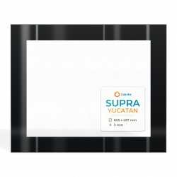 Vetro Supra YUCATAN - Vetro Rettangolo Serigrafato per stufa a legna