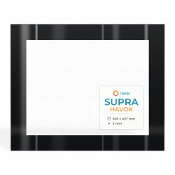Supra HAVOK Glas - Rechteck Siebdruck Kaminglas für Kaminofen