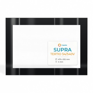 Supra TERTIO 54/540V Glass Panel for Fireplace Insert