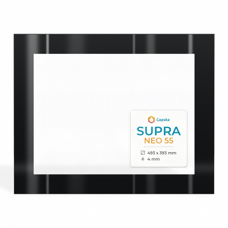 Supra NEO 55 Glas - Kaminglas für Kaminofen