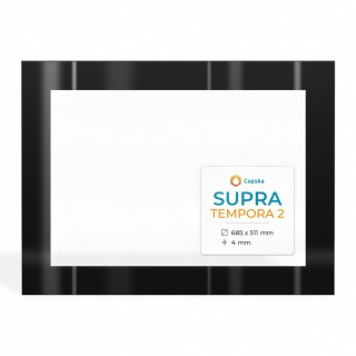 Supra TEMPORA 2 Glas - Rechteck Kaminglas für Kaminofen