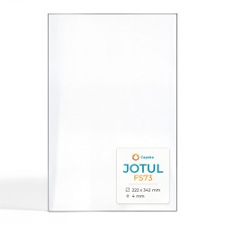 Vitre Jotul FS73 - Verre Rectangle Latéral pour insert