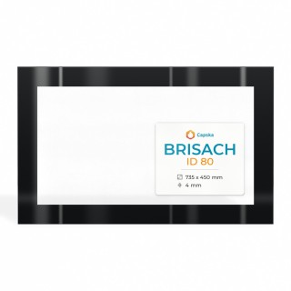 Vitre Brisach ID 80 - Verre Rectangle Sérigraphié pour insert